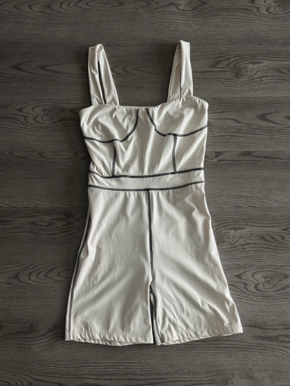 WeWoreWhat Corset Bodysuit White